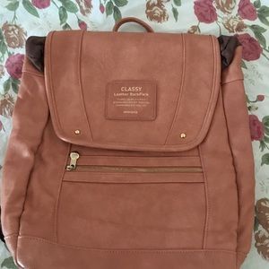 MONOPOLY Brand new Leather Backpack